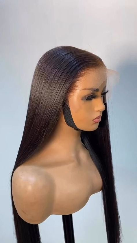 PREMIUM STRAIGHT 13X4 HD FRONTAL WIG